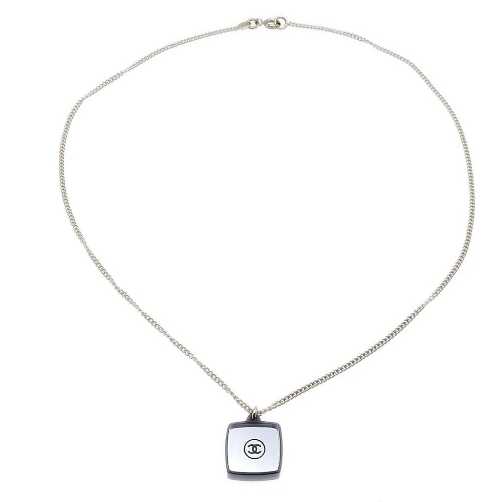 Chanel Rhinestone Gold Chain Pendant Necklace 04A 29091 - Picture 1 of 4